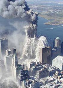 buildings collapsing